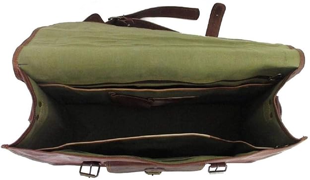 Handmade Brown Leather Sling Bag – Stylish & Durable