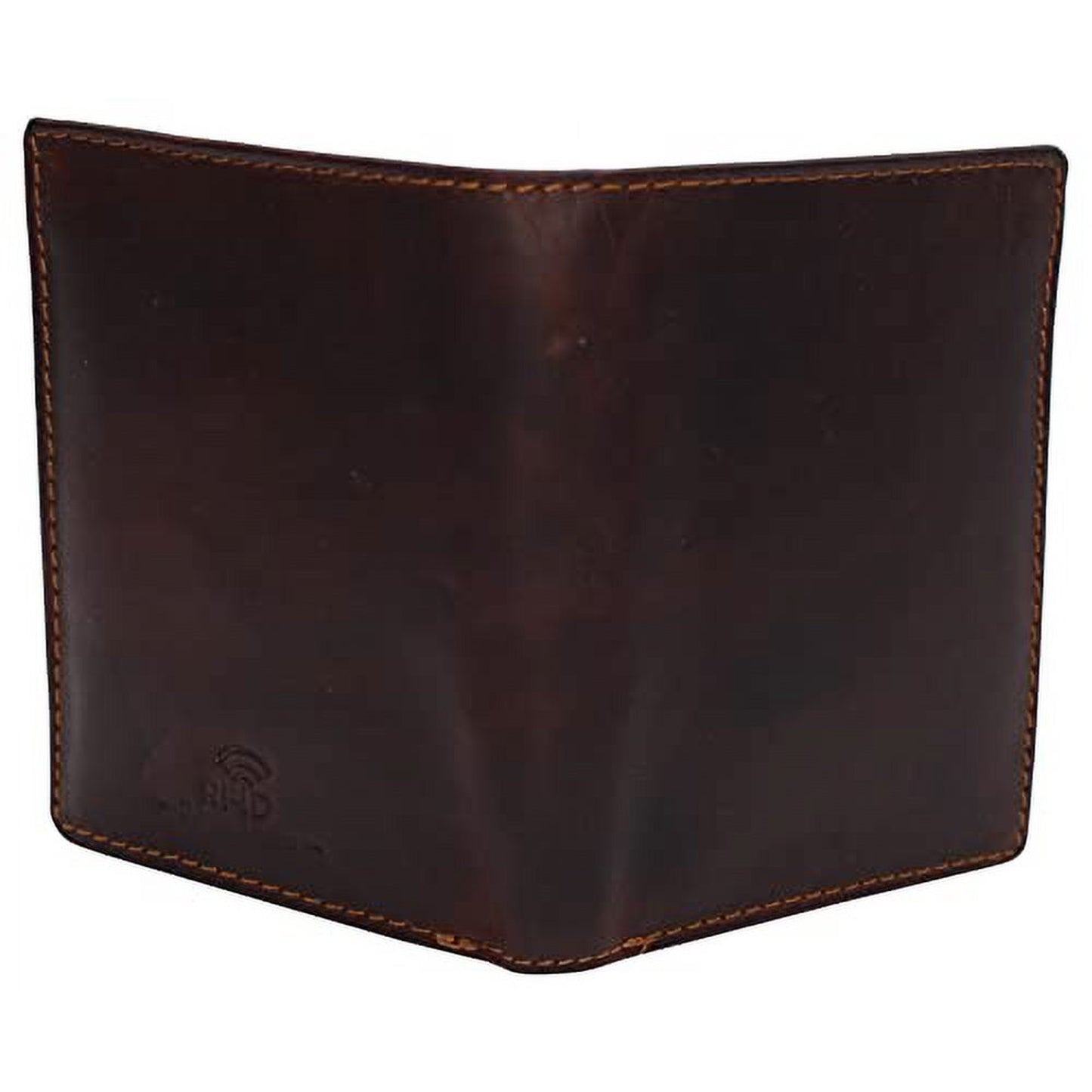 Men's Leather Wallet with a Vintage Military Touch