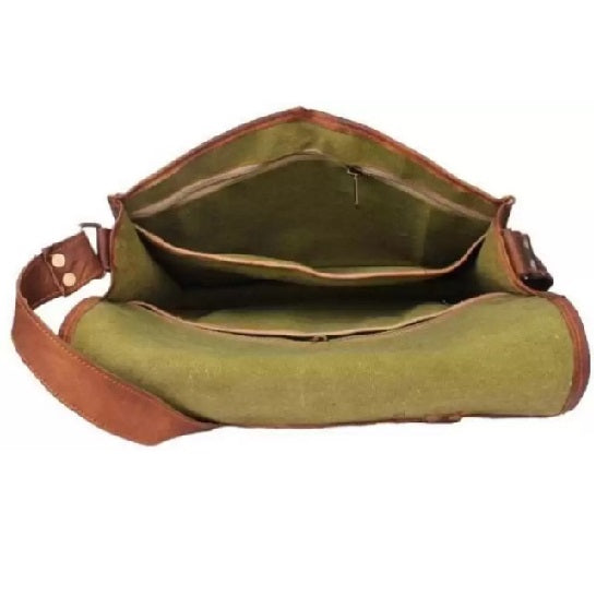 Versatile Expandable Laptop Flap Messenger Bag