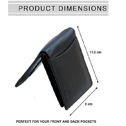 RFID Blocking Leather Nappa Wallet for Men
