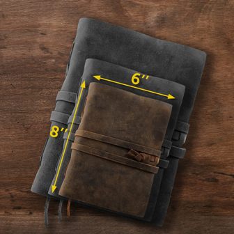 Vintage Leather Journal Notebook for Men