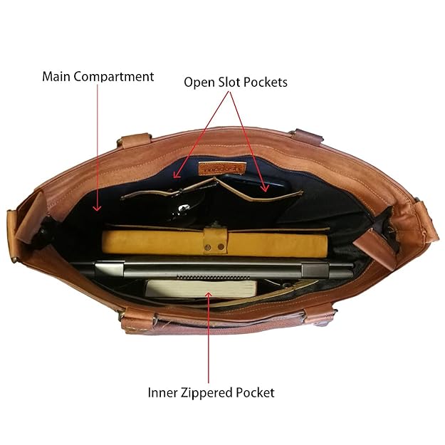 Women's Leather Tote Shopping Shoulder Bag