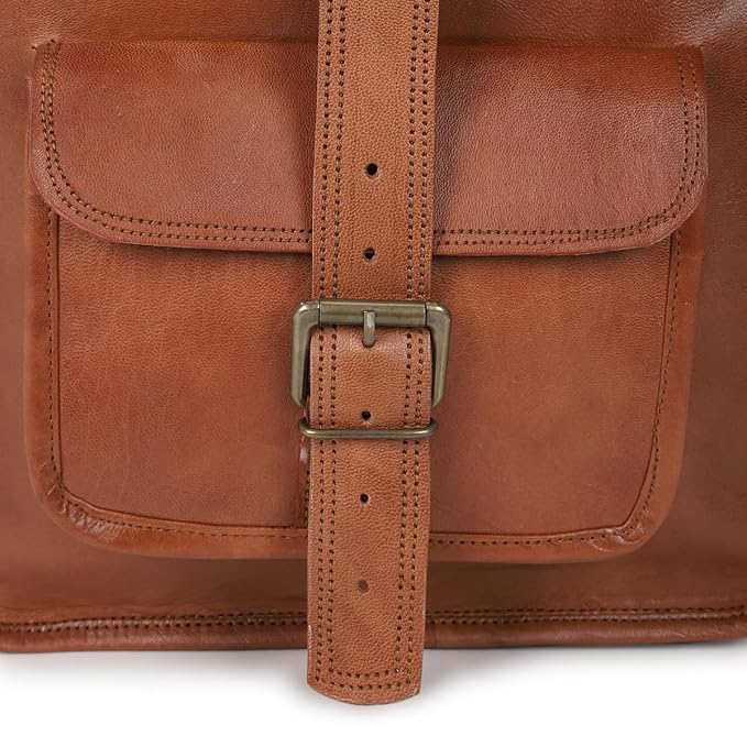 Genuine Leather Backpack for Women and Mens