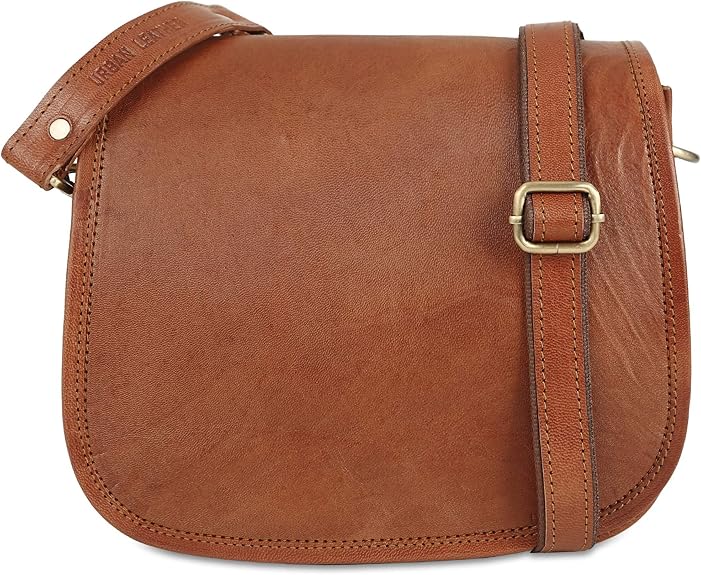 Chic Women's Leather Crossbody Sling Bag for Travel