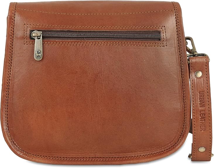 Chic Women's Leather Crossbody Sling Bag for Travel