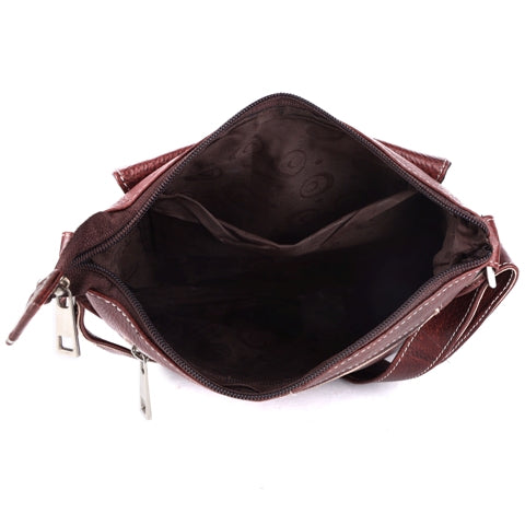 Leather Laptop Bag in Crossbody Style for Modern Professionals