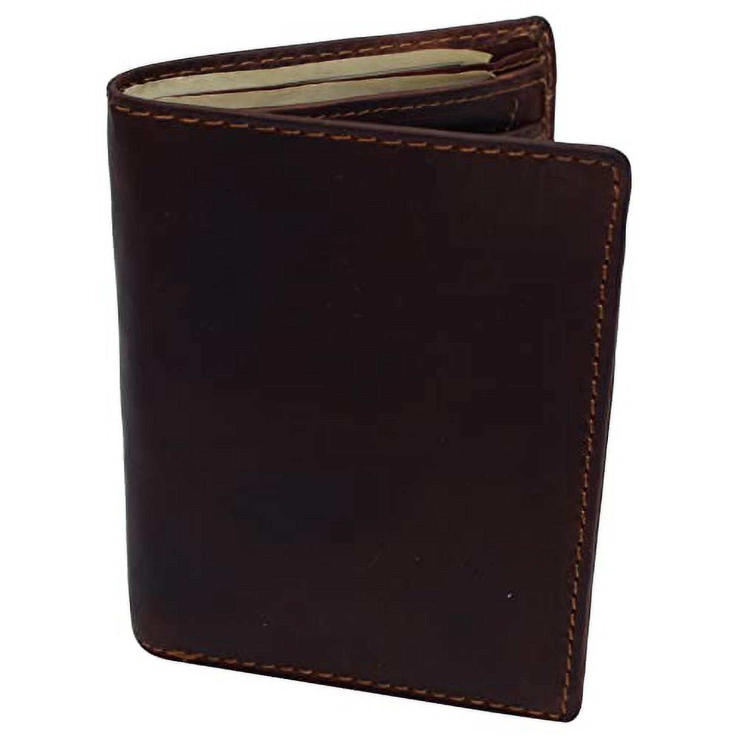 Men's Leather Wallet with a Vintage Military Touch