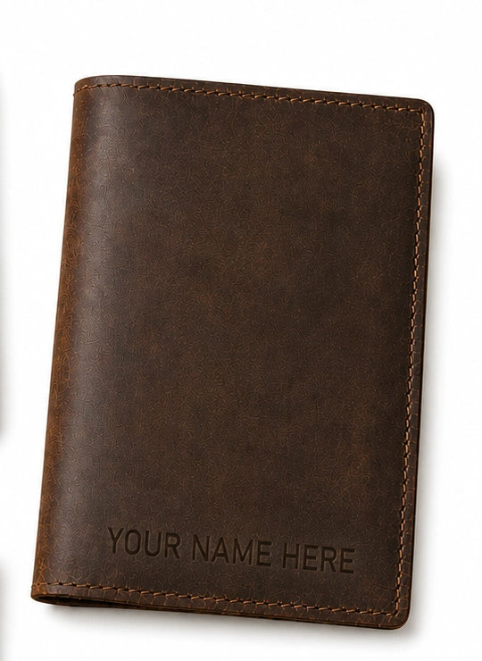 Personalized Leather Gift Set for Men – Husband, Dad & Boyfriend