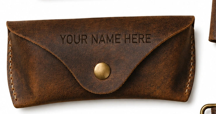 Personalized Leather Gift Set for Men – Husband, Dad & Boyfriend