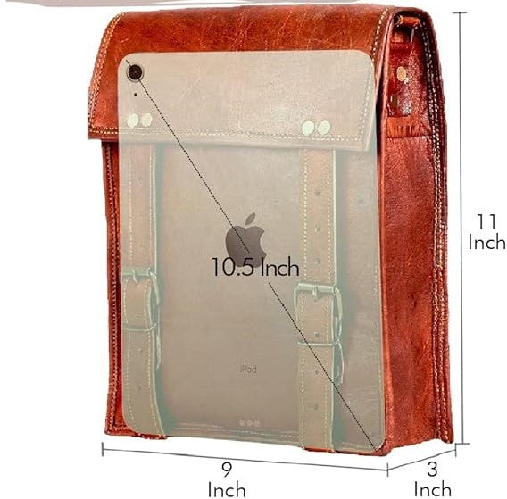 Stylish Men's Small Leather Crossbody Shoulder Bag