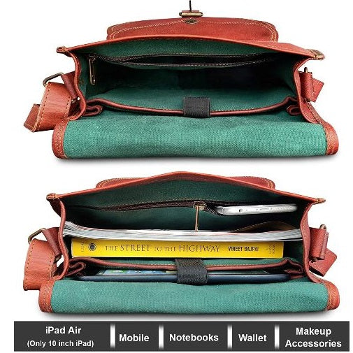 Trendy Leather Crossbody Travel Purse for Girls