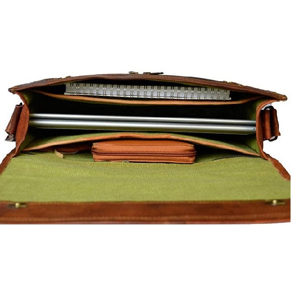 Versatile Expandable Laptop Flap Messenger Bag