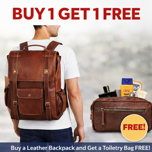Vintage_leather_Backpack USA