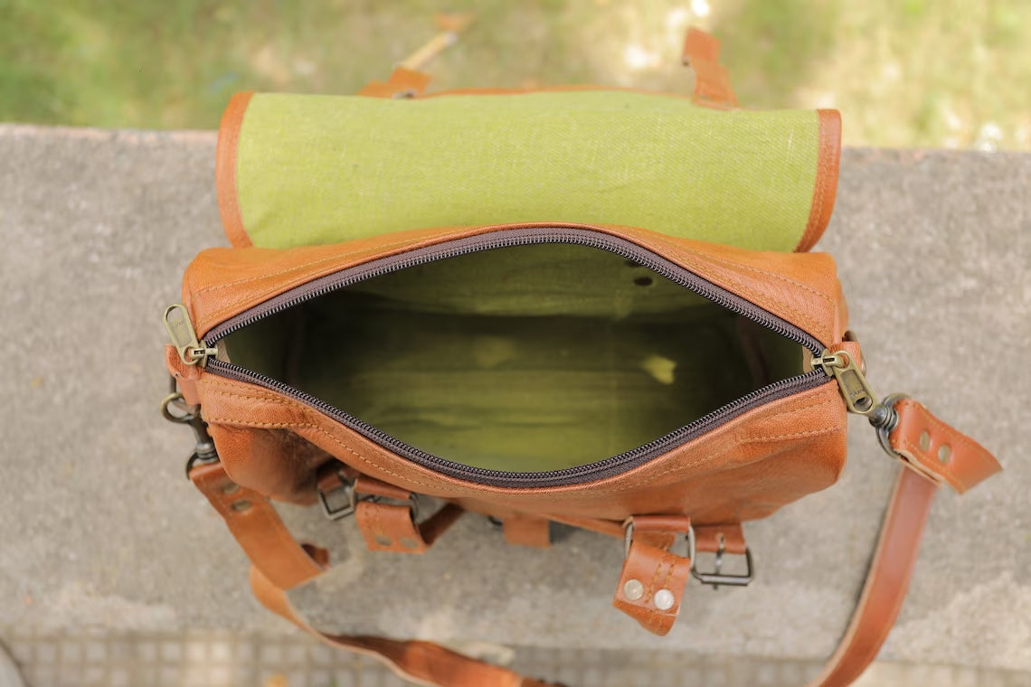 Women's Leather Crossbody Shoulder Bag