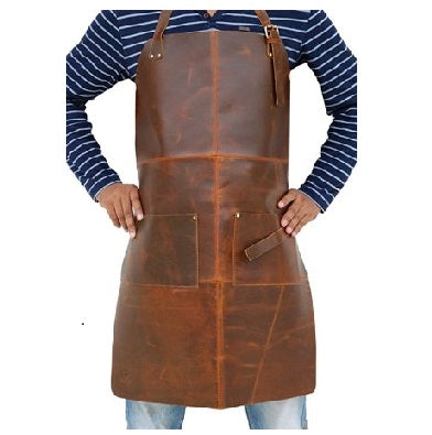 Classic Leather Apron Brown 