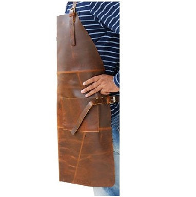 Classic Leather Apron Brown 