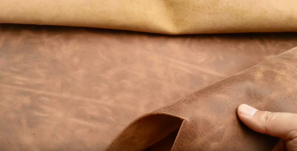 Full grain cow hide leather crafts tooling sewing hobby workshop