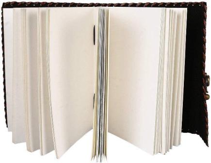 Handmade Vintage Leather Journal With Lock For Men Women