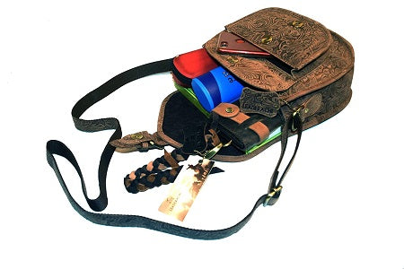 HUNTER CROSS BODY LEATHER WOMEN BAG