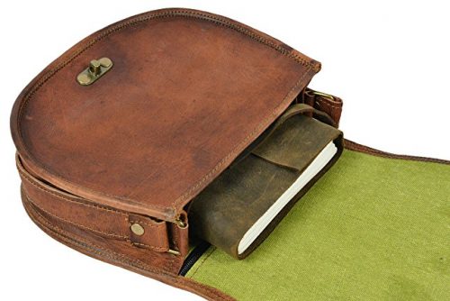 Handmade Genuine Goat Leather Women's Crossbody Sling