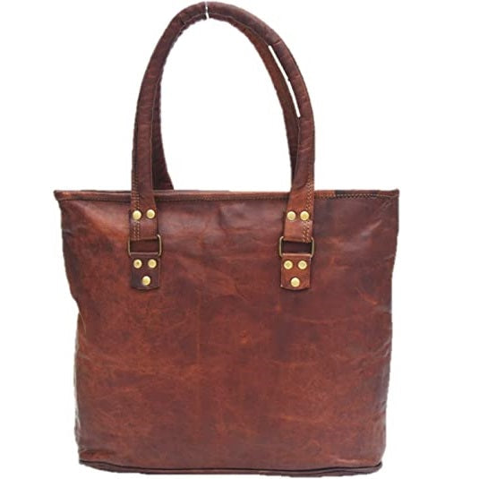 Handmade Leather Shoulder Laptop Bag