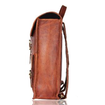 Handmade Vintage Men's Leather backpack Bag