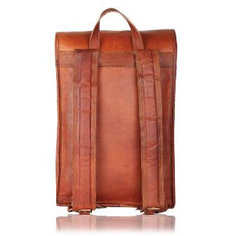 Handmade Vintage Men's Leather backpack Bag