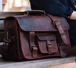 LEATHER MEN FASHION MESSENGER BAG