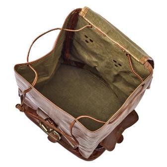 LEATHER BACKPACK FOR WOMEN TRAVEL RUCKSACK