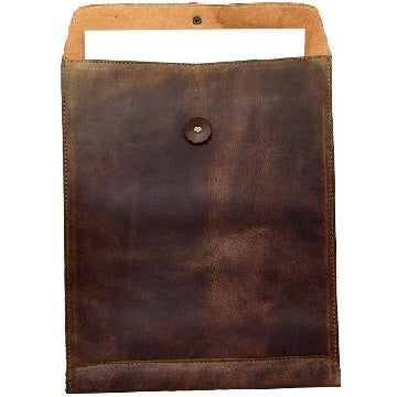 Leather Document Portfolio Binder Folder