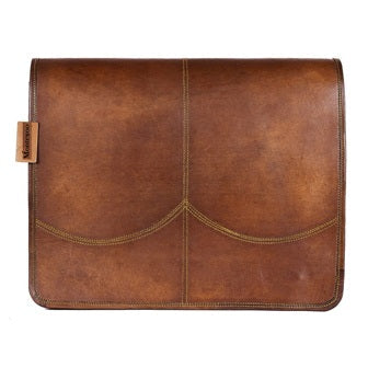 Leather Full Flap Messenger Handmade Bag