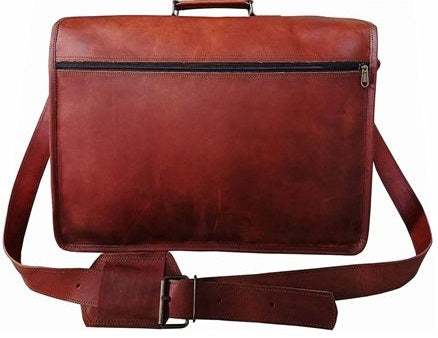 Leather Laptop Messenger Bag