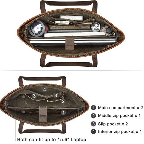  Leather Shoulder Tote Bag for Women