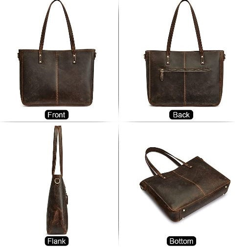  Leather Shoulder Tote Bag for Women