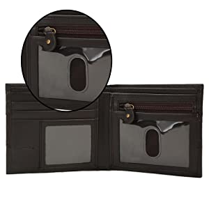 Men's ID Wallet, Gents Leather Purse