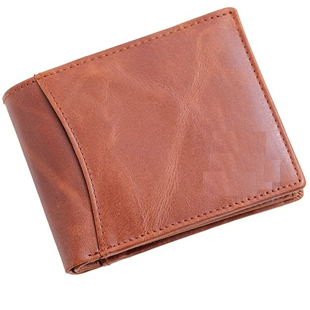 RFID Blocking Leather Nappa Wallet for Men 
