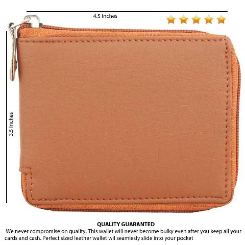 Unisex Leather Elegant Wallet For Men's