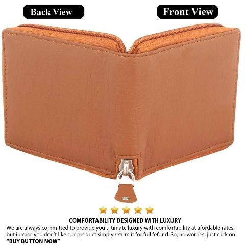 Unisex Leather Elegant Wallet For Men's
