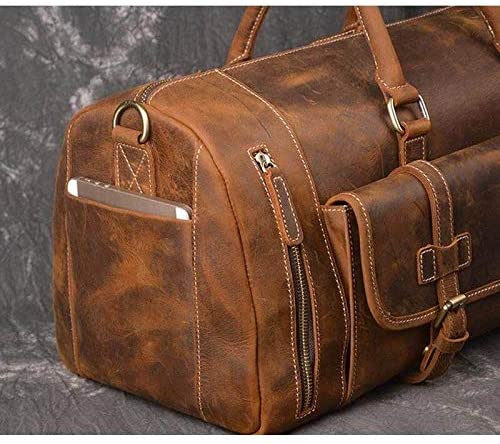 VINTAGE DUFFLE BAG WITH SHOE COMPARTMENT