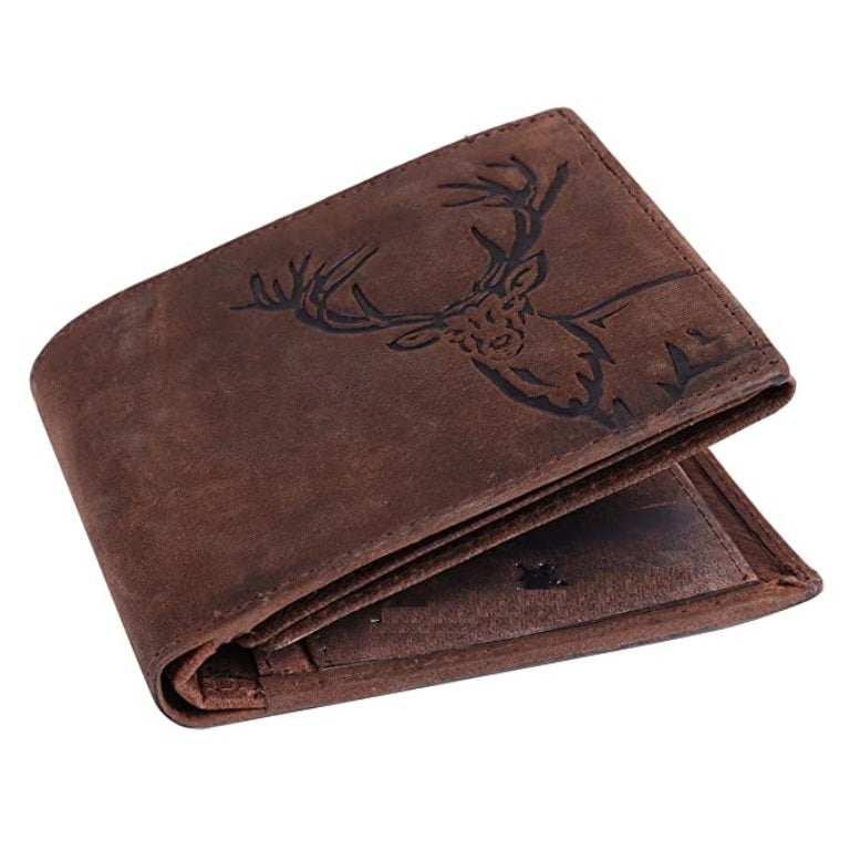 Vintage Leather Elegant Rfid Protected Wallet
