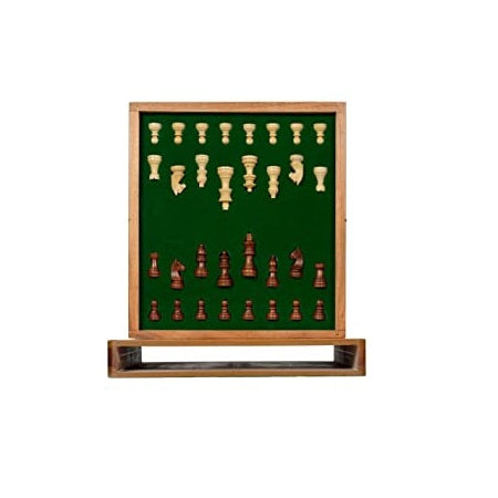 Vintage Magnetic Maple Wood Chess Set
