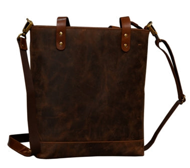 Buffalo Leather Tote Handbag For Women Purse