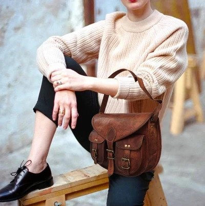 Leather Women Handbags Purse Cross body Satchel Ladies